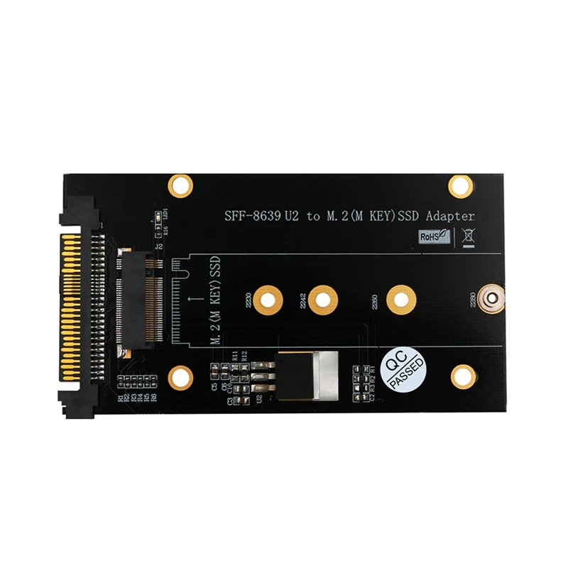 Добавить в карты M.2 SSD к адаптеру U2 NVME ключ M с теплоотводом | Компьютеры и офис