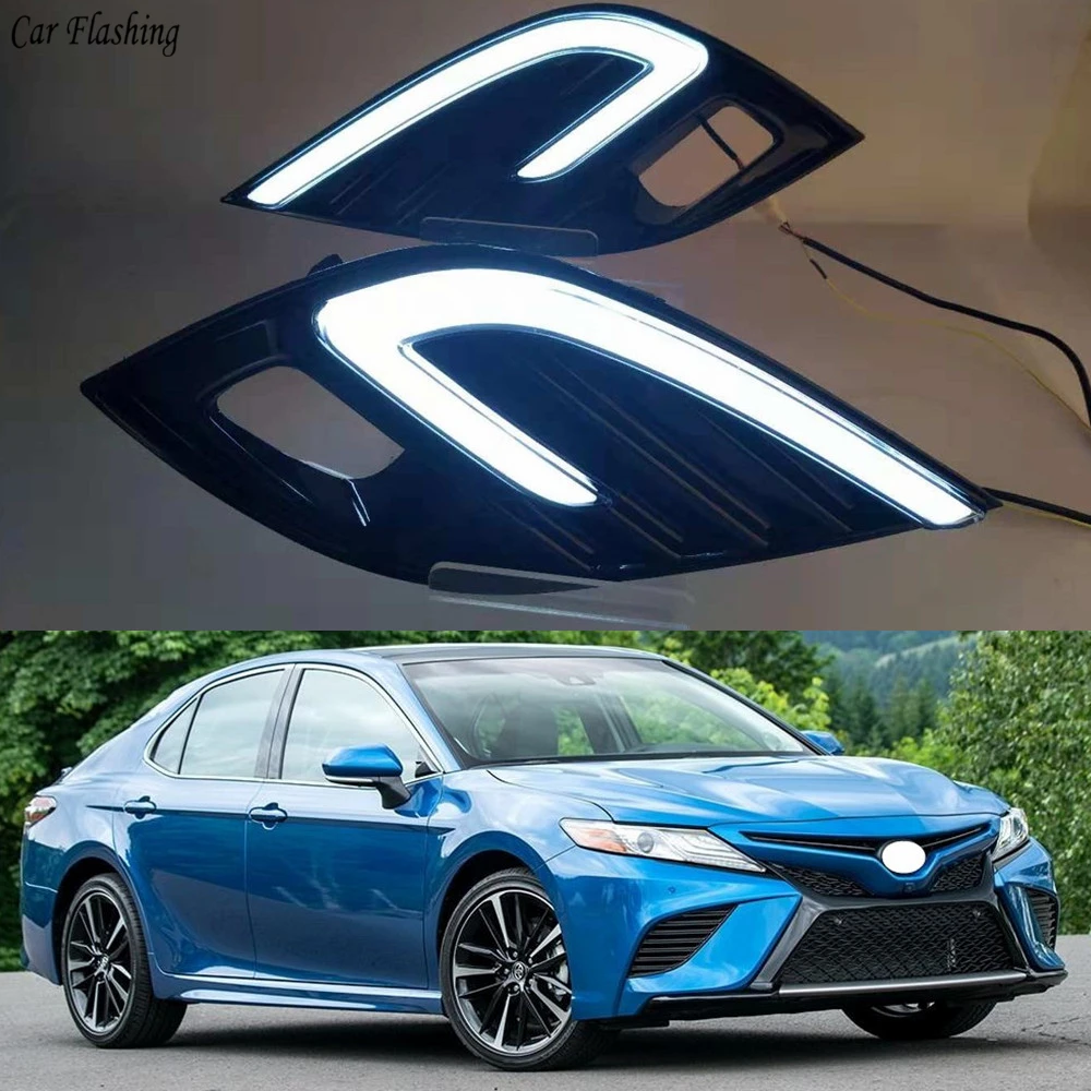 Автомобильная проблесковая 2 шт. 12В дневные ходовые огни дневного света