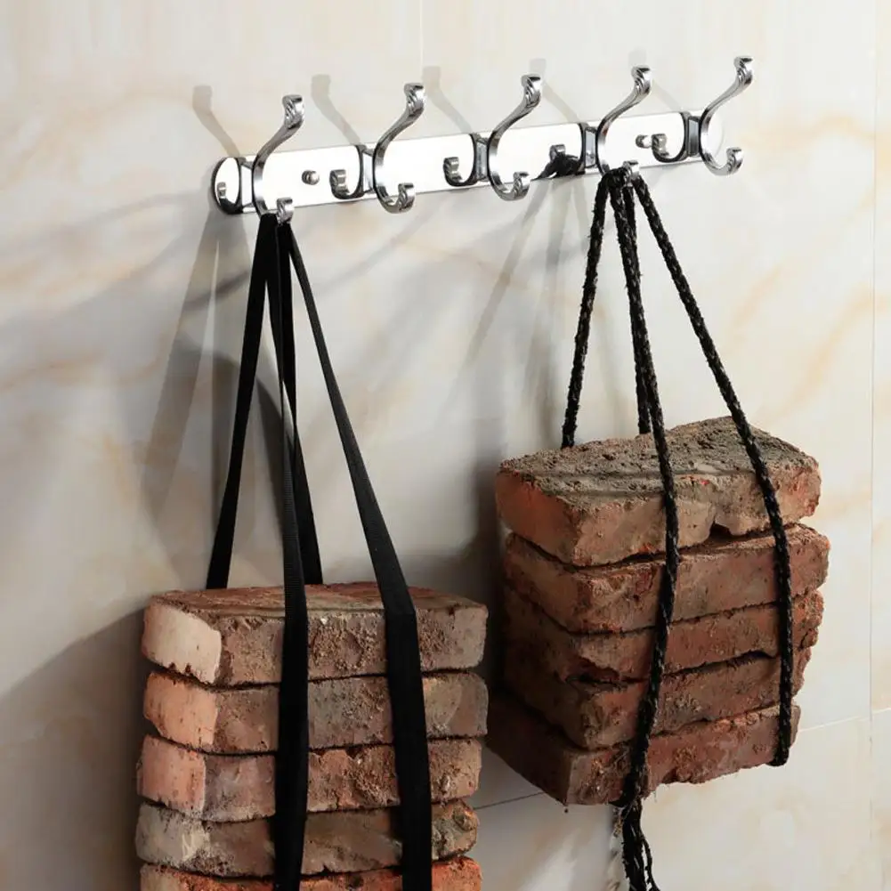 Настенные крючки утолщенные домашние кухонные настенные двери пальто одежда