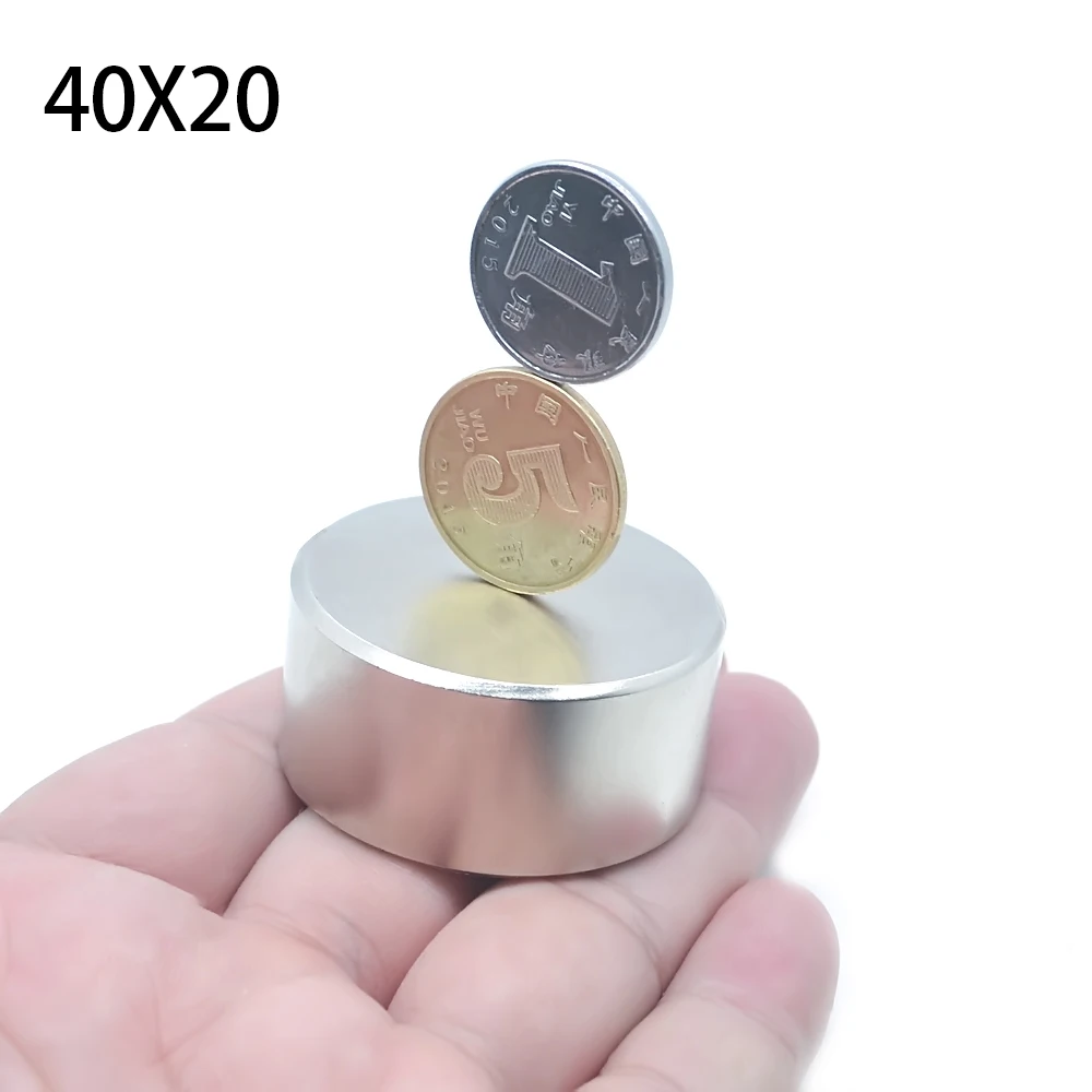 Круглый сильный магнит N52 редкоземельный N35/N52 D40mm-D70mm неодимовый мощный
