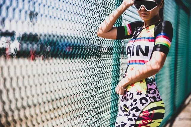 triathlon LOVE PAIN, новинка, женская одежда для велоспорта, сексуальный комбинезон, MTB, для велоспорта, Триатлон, спортивный костюм, высокое качество - Цвет: triathlon
