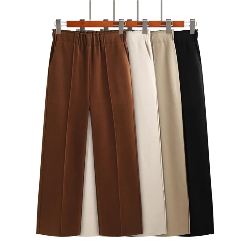 Новое поступление женские брюки с девятью частями для весны осени зимы прямые