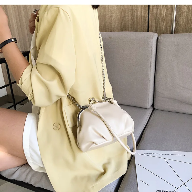 

Brand Designer Handbag Ladies Bag 2020 Popular New Style Korean PU Leather Fashion Shoulder Bag Lady Chain Messenger Bag
