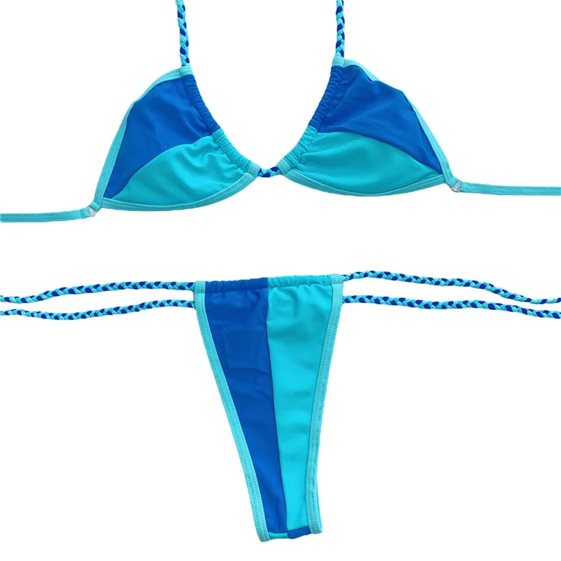 Женский сшитый леопардовый комплект бикини купальник с мягкими чашечками и