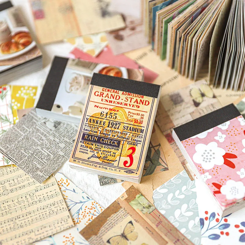 

Love DIY Granny Postcard Suit Medieval Stickers with Envelope Handmade Dry Craft Journal Travel Recording Envelopes