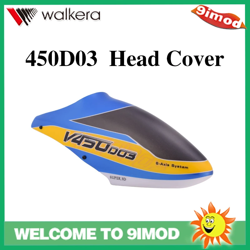 Новая версия 2019/старая Walkera 450D03 RC вертолет капюшон крышка головы самолет запасные