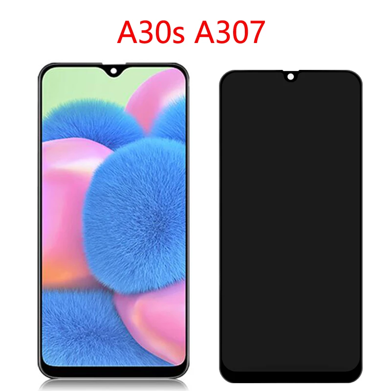 Новый оригинальный Супер AMOLED для Samsung A30s lcd A307 кодирующий преобразователь