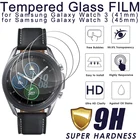 2020 Новое закаленное стекло для защиты экрана для Samsung Galaxy Watch 3 45 мм 41 мм 9h Защитная стеклянная пленка для Galaxy Watch 3