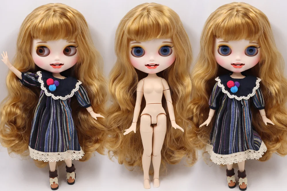 ICY Blyth кукла на заказ с руками Набор для тела Новая Улыбка Рот матовое лицо 1/6 игрушки BJD DIY модные куклы подарок для девочки специальное предложение