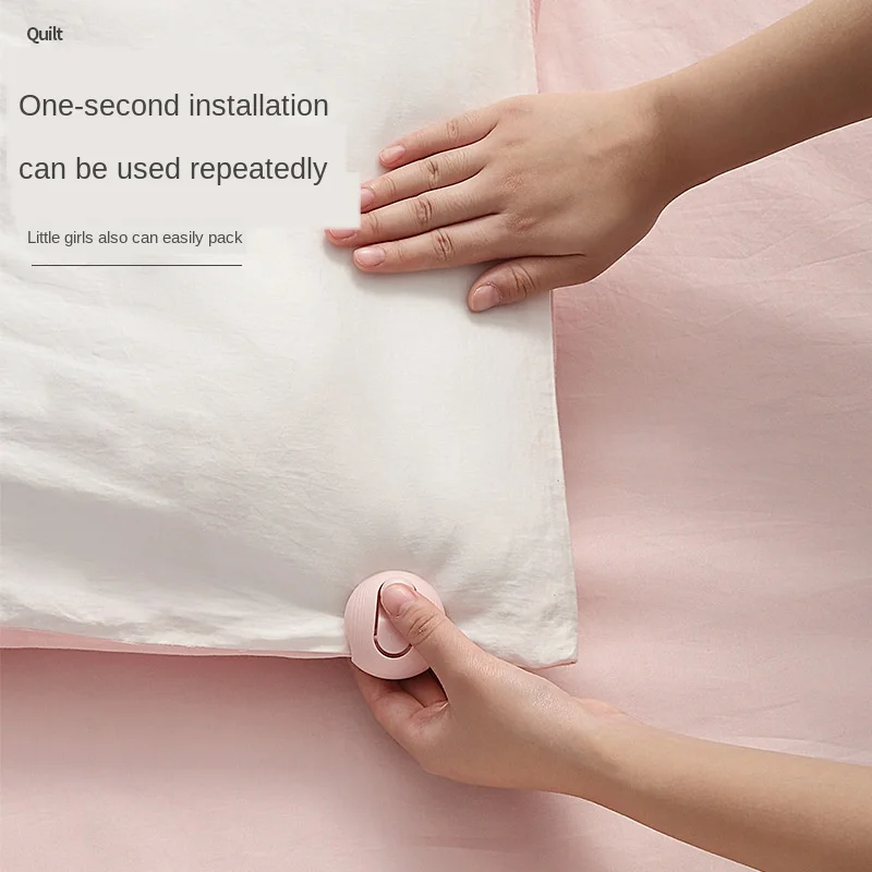 Новинка Нескользящая пододеяльник зажим Стёганое одеяло одеяла Крепежная Скоба