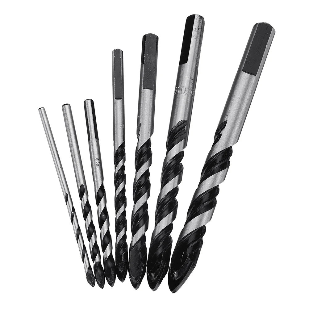 

Набор сверл для кирпичной кладки, комплект из 7 насадок треугольной формы для сверления стен, кирпича, бетона, стекла, аксессуары и инструмен...