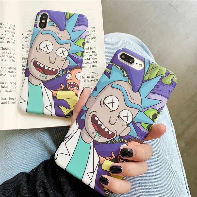 Meachy жесткий чехол из поликарбоната милый для телефона Rick marty huawei P20 P30 Lite Pro Honor 10 9 9i