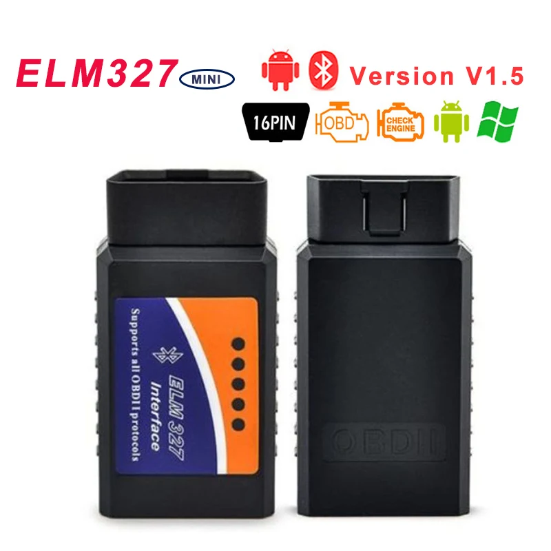 Супер Мини ELM327 V2.1/1 5 Bluetooth/Wifi OBD2 диагностический инструмент ELM 327 OBDII Автомобильный