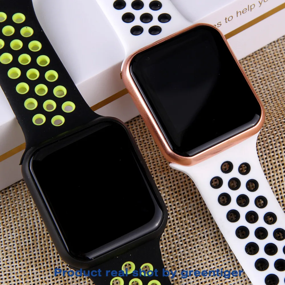 Greentiger F8 Bluetooth Смарт-часы пульсометр калории фитнес-трекер будильник IP67 Водонепроницаемый умный Браслет
