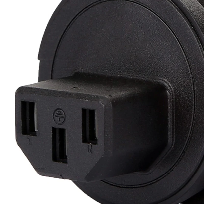 Wa-0183 Uk мужской Iec 320 C13 адаптер переменного тока 3 полюс штекерным переходник с