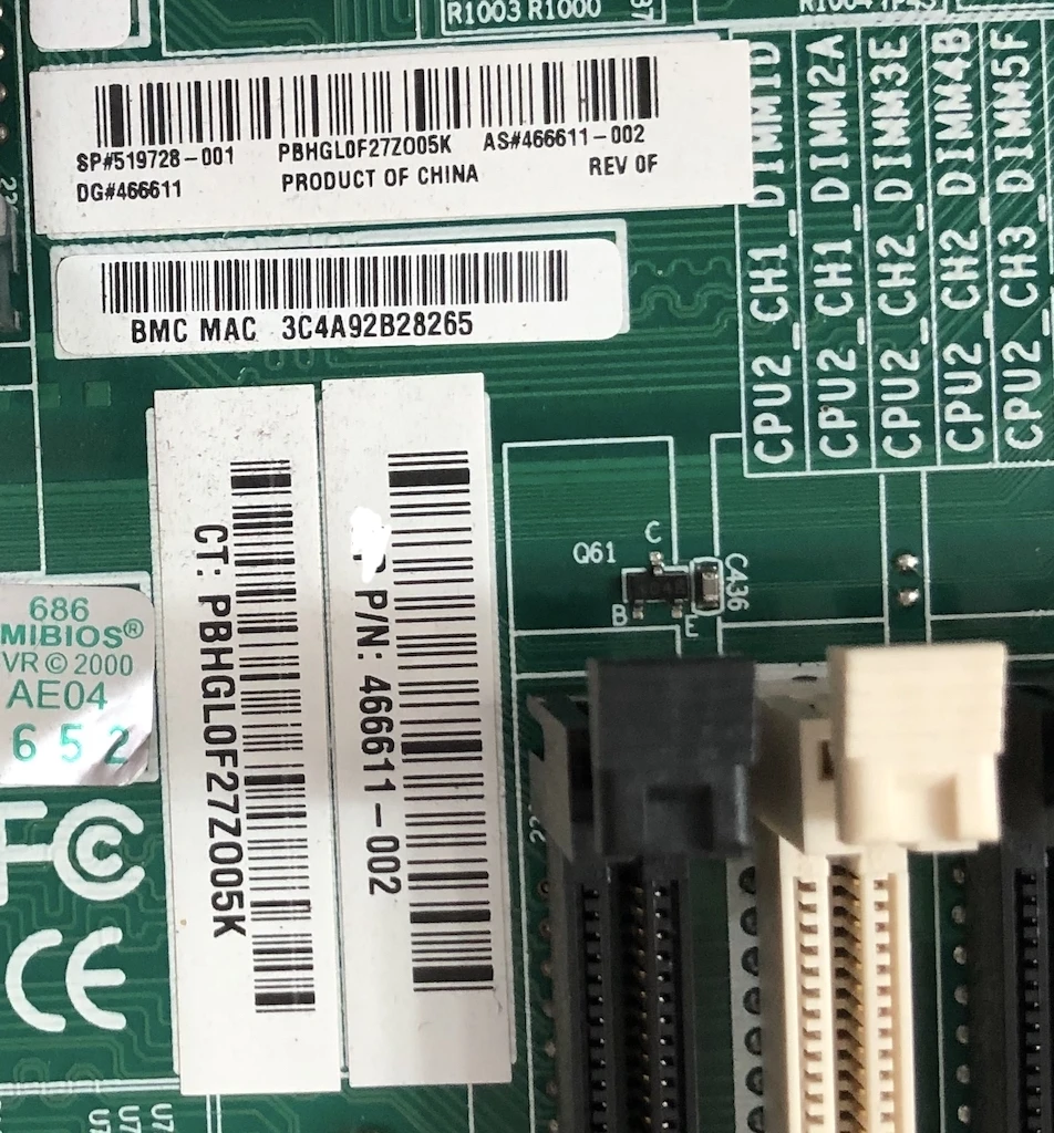 519728-001 for HP ProLiant ML150 G6 Motherboard 466611-002 466611 Mainboard 100%tested fully work | Компьютеры и офис