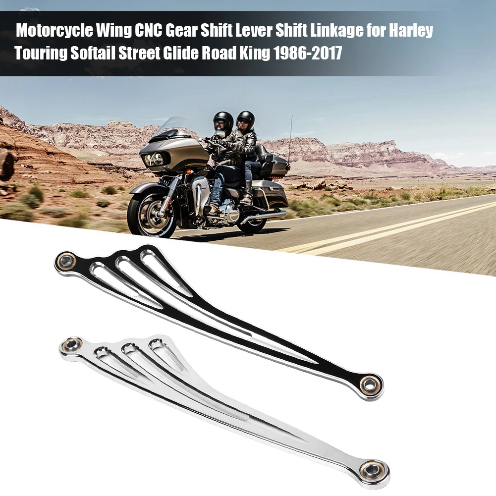 Универсальный рычаг переключения передач для Harley Touring FXST/FLST/FXS/FLS Softail Trike|Накладки