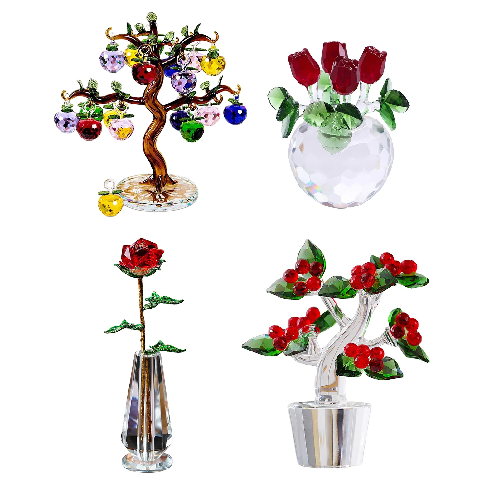 

3D Хрустальный цветок Роза фотография Подарок на годовщину для влюбленных модные аксессуары для украшения дома для гостиной
