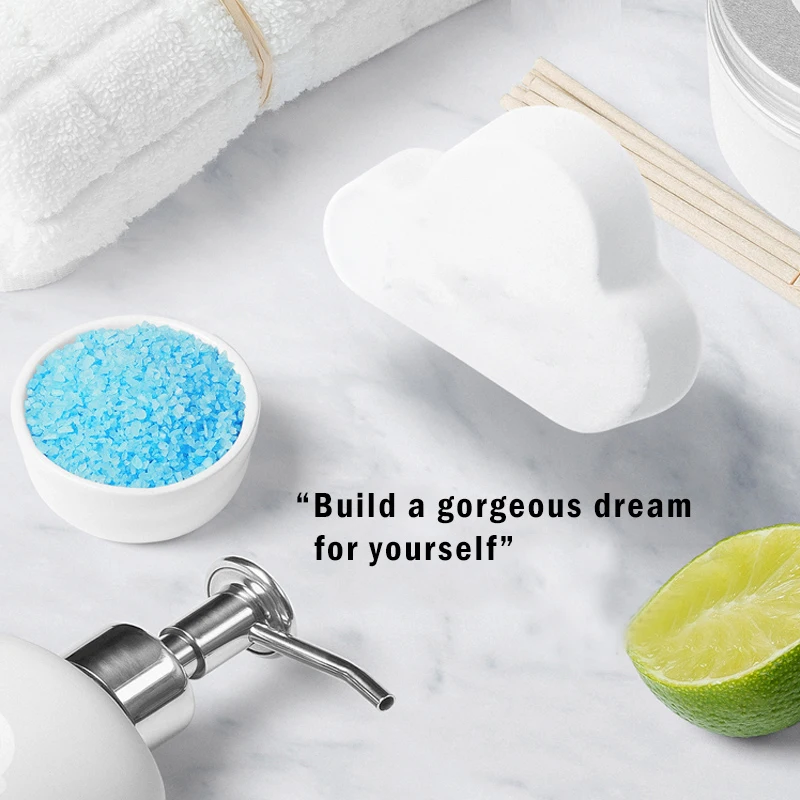 12 шт. Бомба для ванны морская соль шар Органическая бомба пузырей солевой