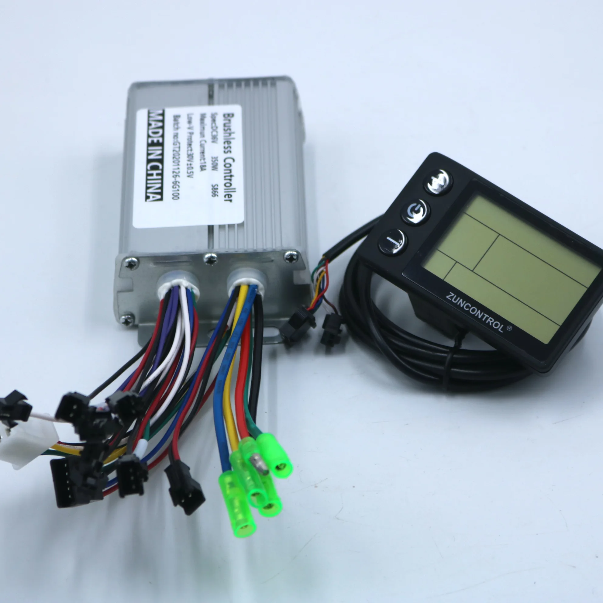 Бесщеточный контроллер скорости для электронного велосипеда 36В 48В 350 Вт 18А BLDC и