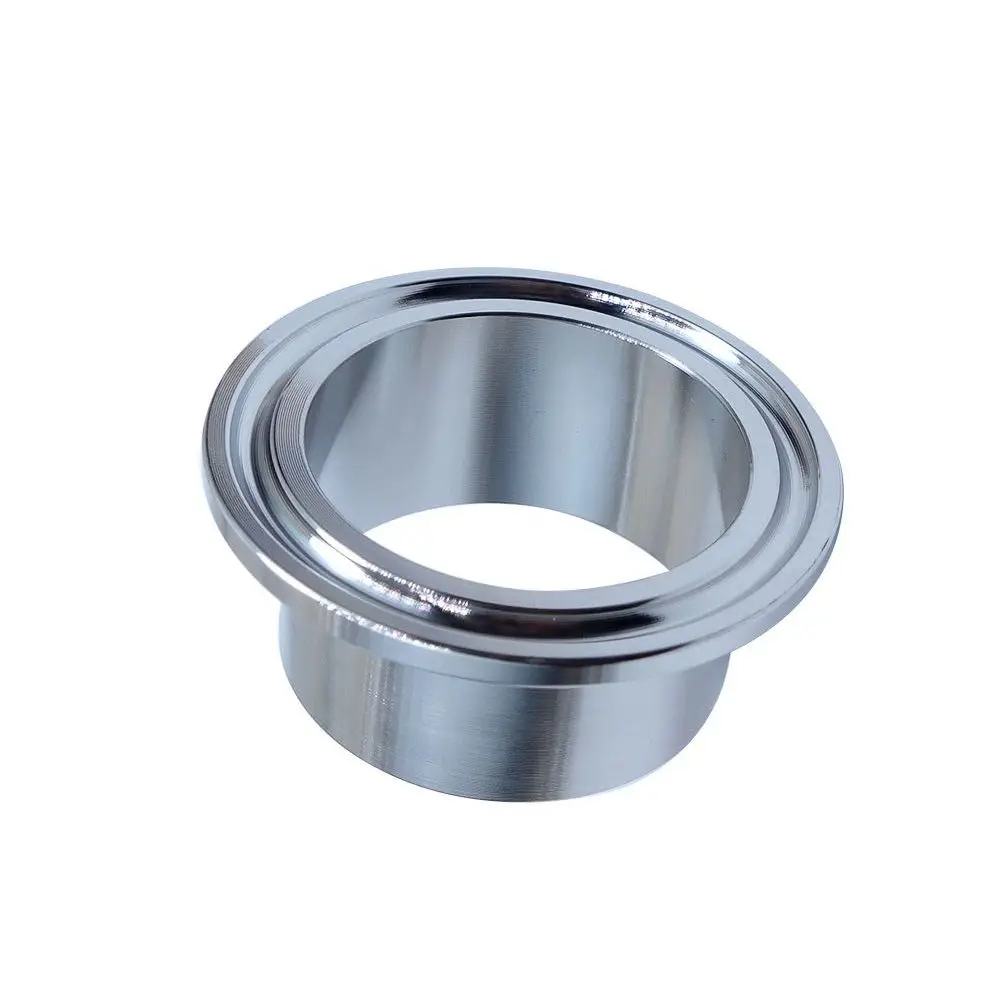 Санитарно трубный сварочный наконечник тройного типа фланец из нержавеющей