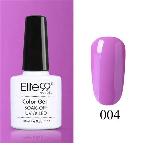 PP004 Elite99 винно-красный гель лак для ногтей 10 мл для дизайна ногтей маникюрный набор Гибридный гель Лаки нужно базовое верхнее покрытие для полигелевого лака - Цвет: PP004
