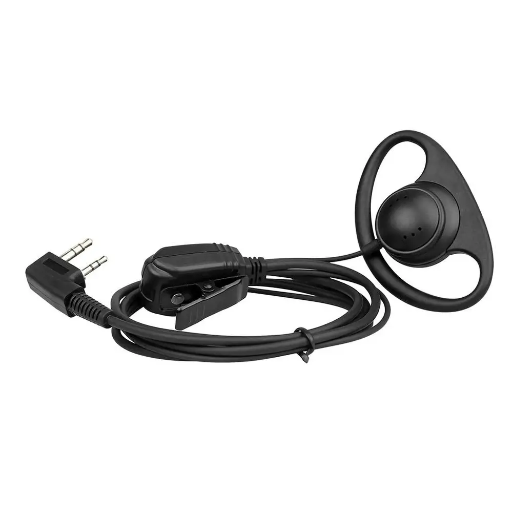 Для Motorola радиостанции 2,5 мм контактный D-образный наушник гарнитура наушники-вкладыши сперкер со скрытым микрофоном для рации KENWOOD