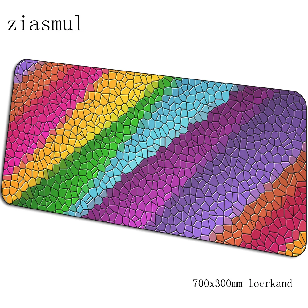 Rgb коврик для мыши 70x30 см, игровой коврик для мыши, анимэ, натуральный каучук, офисный коврик для ноутбука, Kawaii padmouse, игры, pc gamer, коврики - Цвет: pattern 8