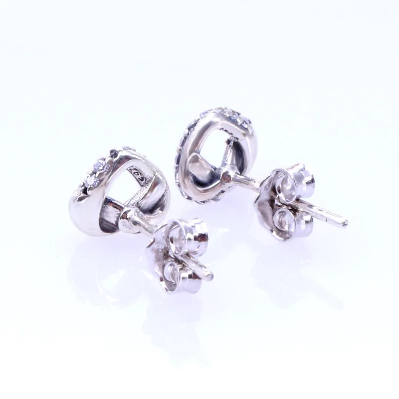 

2020 New 925 Sterling Silver Pan Earring Heartfelt Pan Earrings For Women Wedding Gift Fashion Jewelry