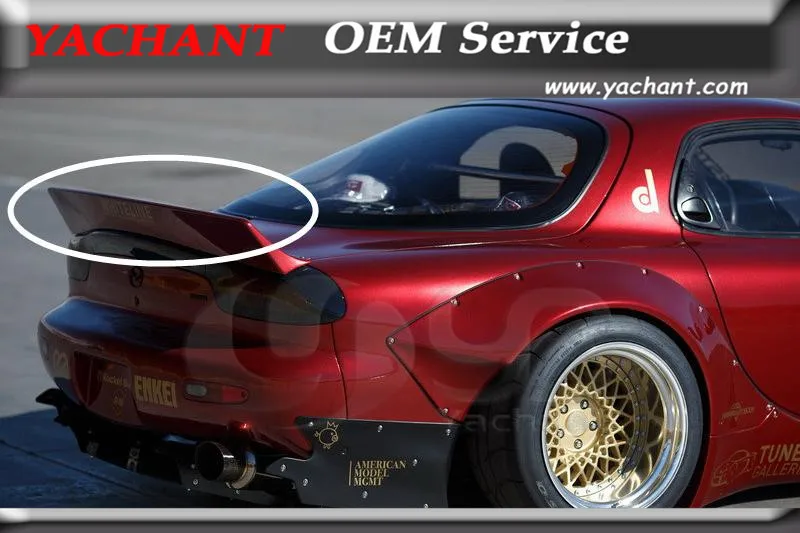 Авто Стайлинг авто аксессуары FRP волокна Стекло задний спойлер пригодный для 1992