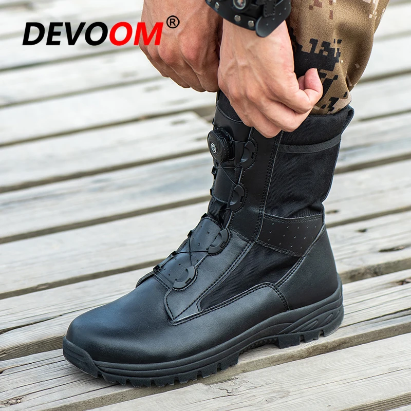 Мужские походные ботинки для активного отдыха военные тактические