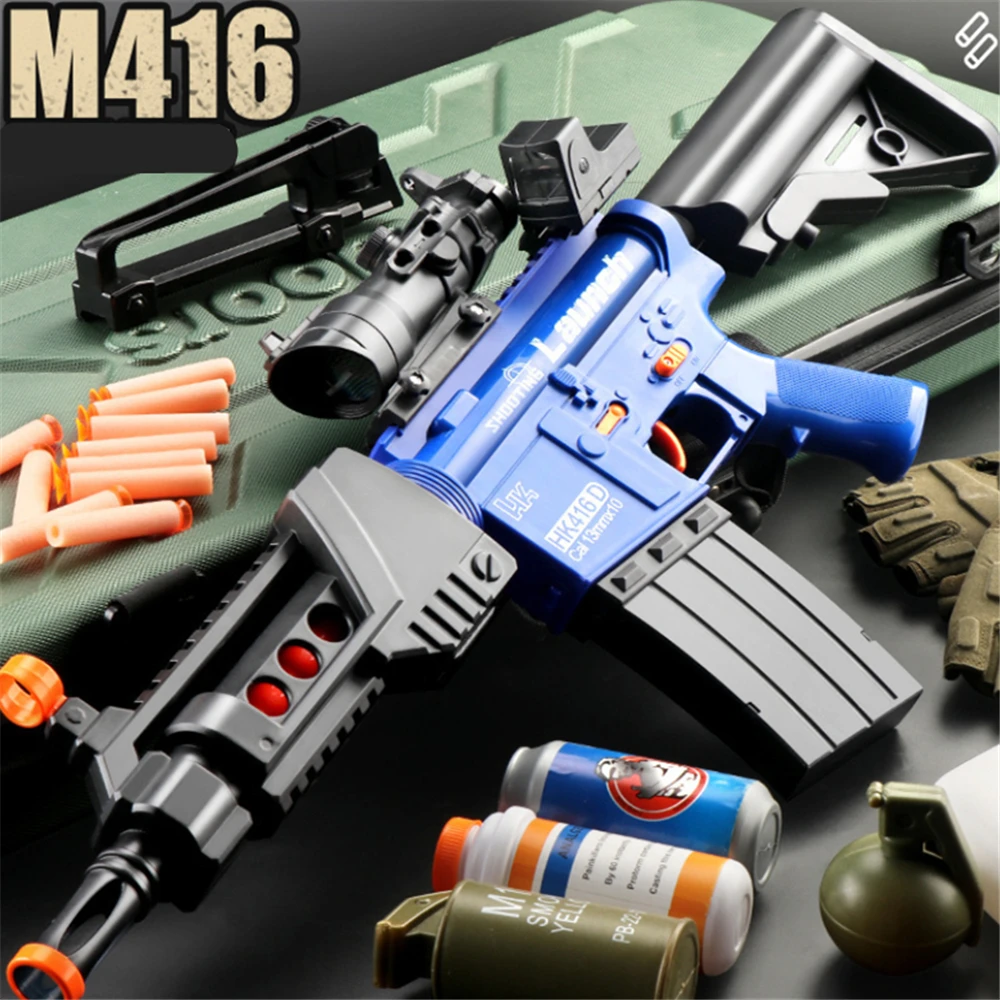 

Electric Gun Shooting Soft Bullets Darts Boy Toys Funny Kids Game Children Birthday Gifts