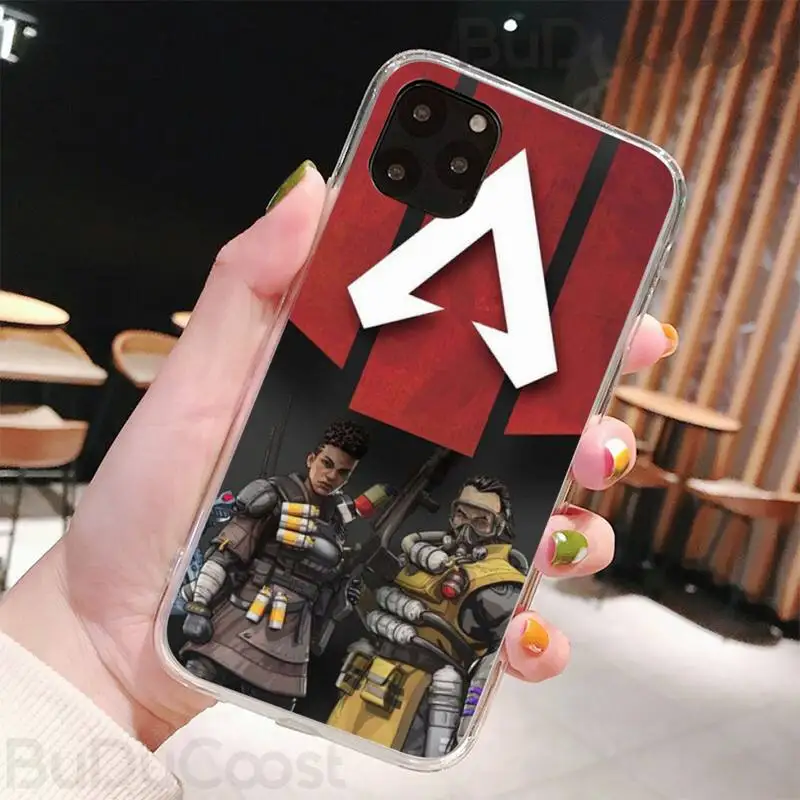 

Reall Apex Legends Game Phone Case For iPhone 7 8 Plus X XS Max XR Coque Case For iphone 5s SE 2020 6 6s 11Pro