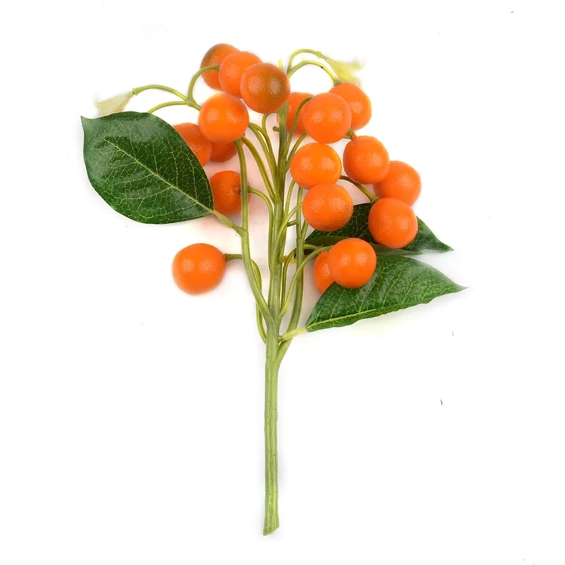 Kumquat Искусственная Клубника Лимон дерево в горшке Бонсай Аксессуары растительные растения Кухонные Игрушки для свадьбы Вечерние украшения дома - Цвет: Kumquat