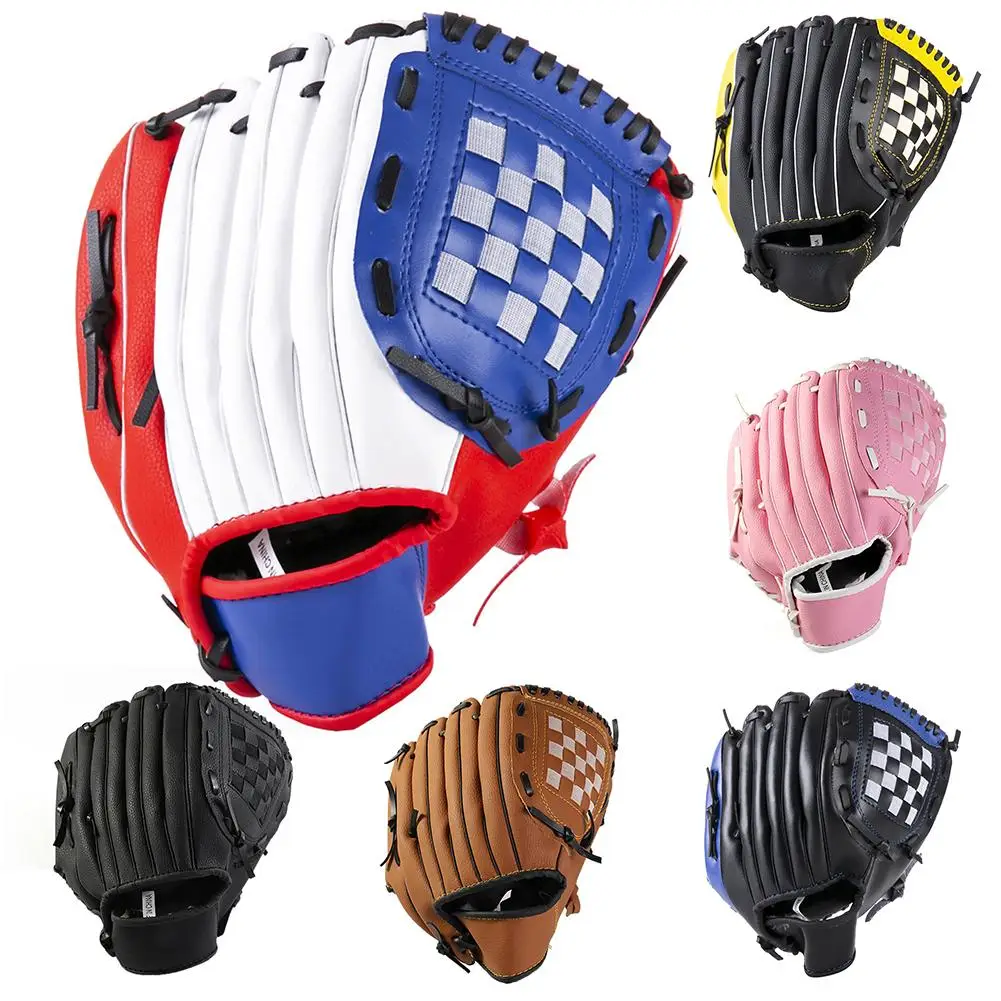 

1Pc Training Baseball Gloves Outdoor Sports Adult Left Hand Practice Softball Gloves Sports Equipment for Adult Man Woman Train