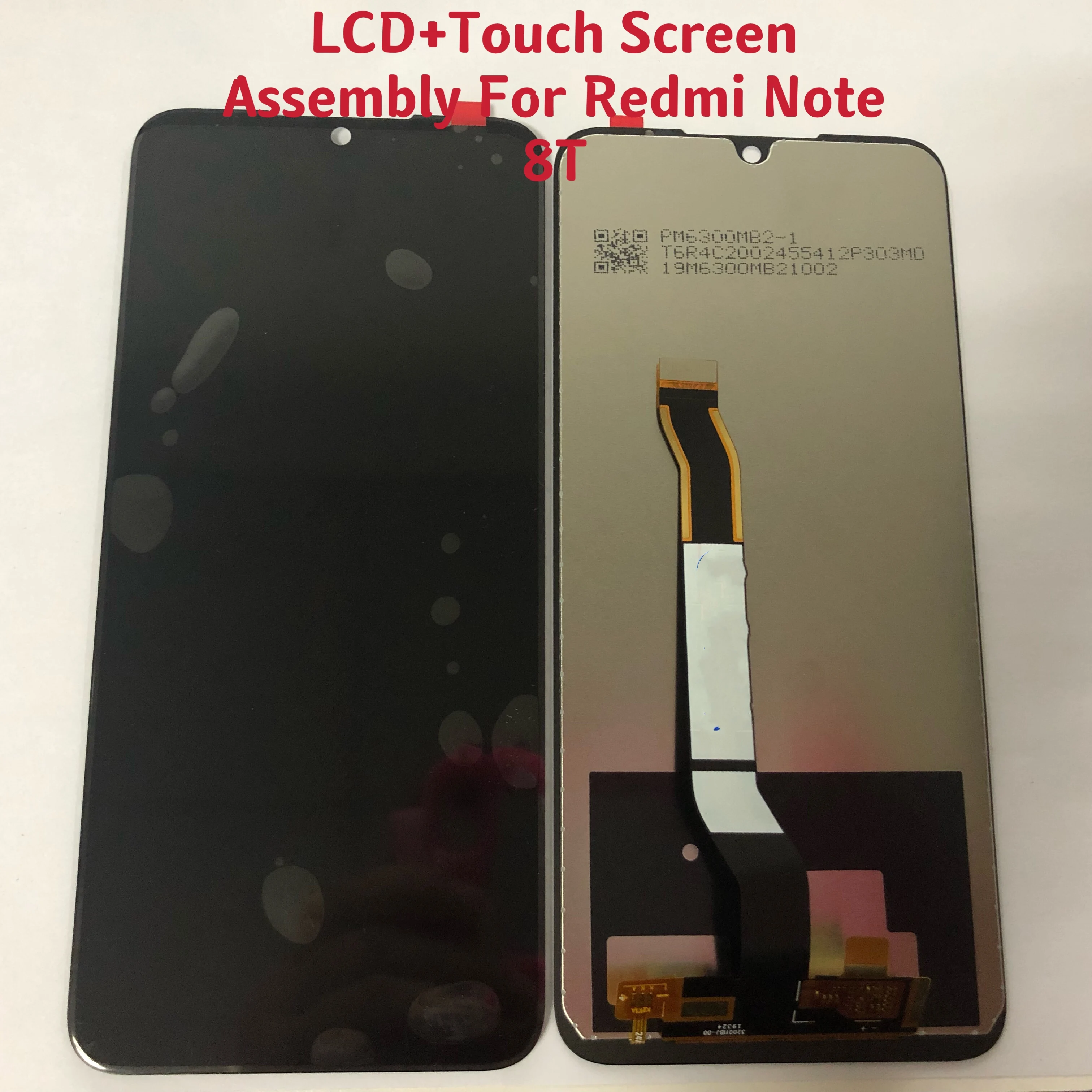 10 шт./лот оптовая цена 6 3 дюйма дисплей для Redmi Note 8T M1908C3XG полный ЖК-дисплей