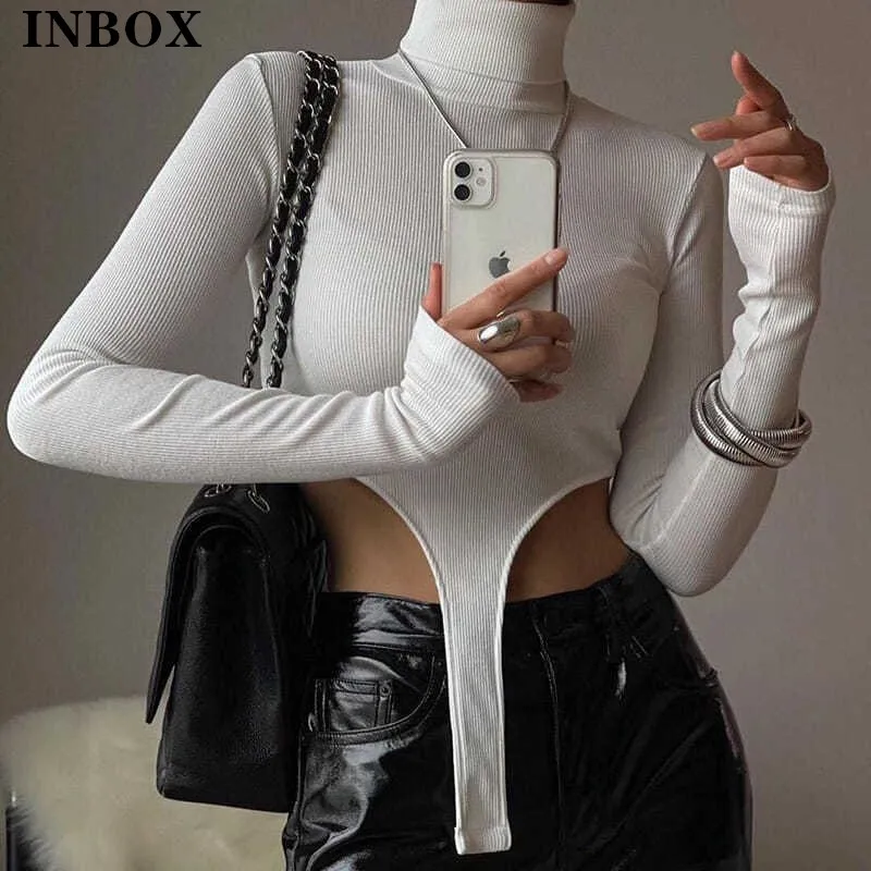 

Женский Облегающий комбинезон в американском стиле, с высоким воротником