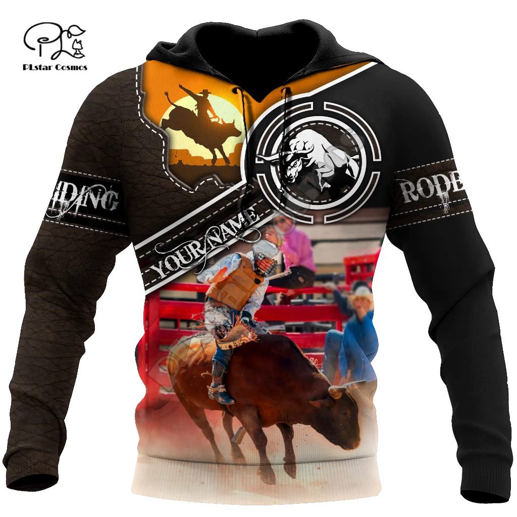 

Newest Animal Rodeo Bullfighter Bullfighting Tattoo NewFashion Tracksuit Men/Women 3DPrint Casual Funny Streetwear Hoodies X5