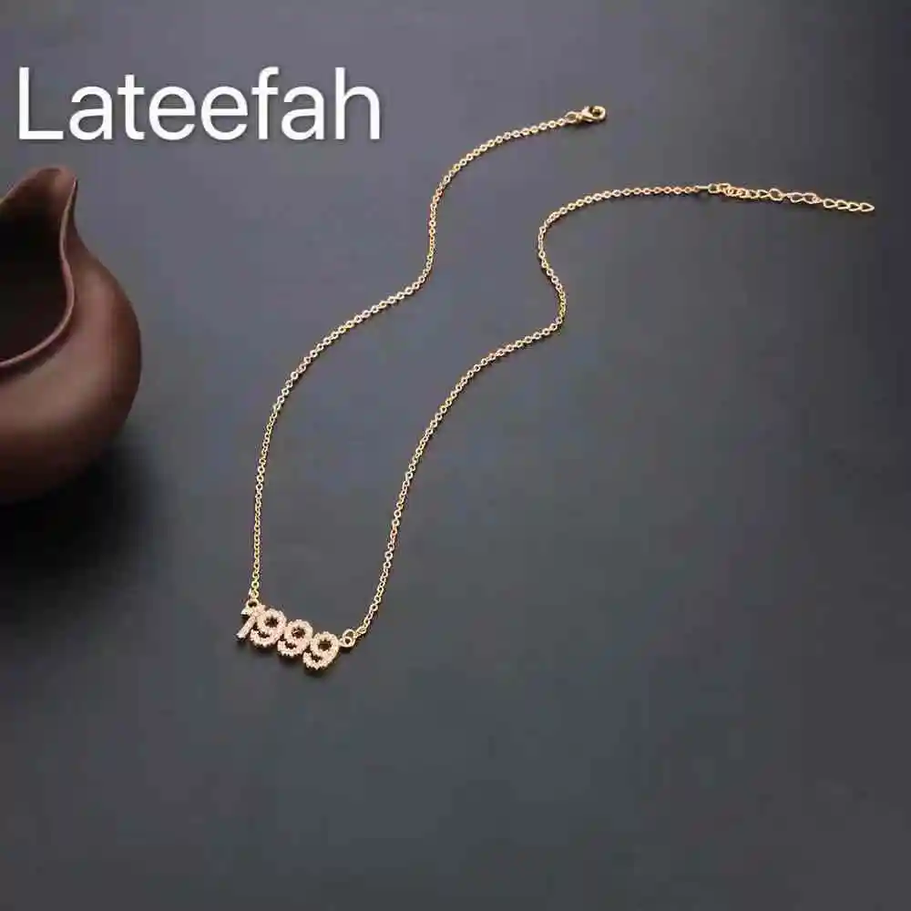 

Rainbow Stone Zircon Birthstone Necklaces and Wedding Party Jewelry Accessories Cubic Zircon Stud Necklace & Necklace Gif