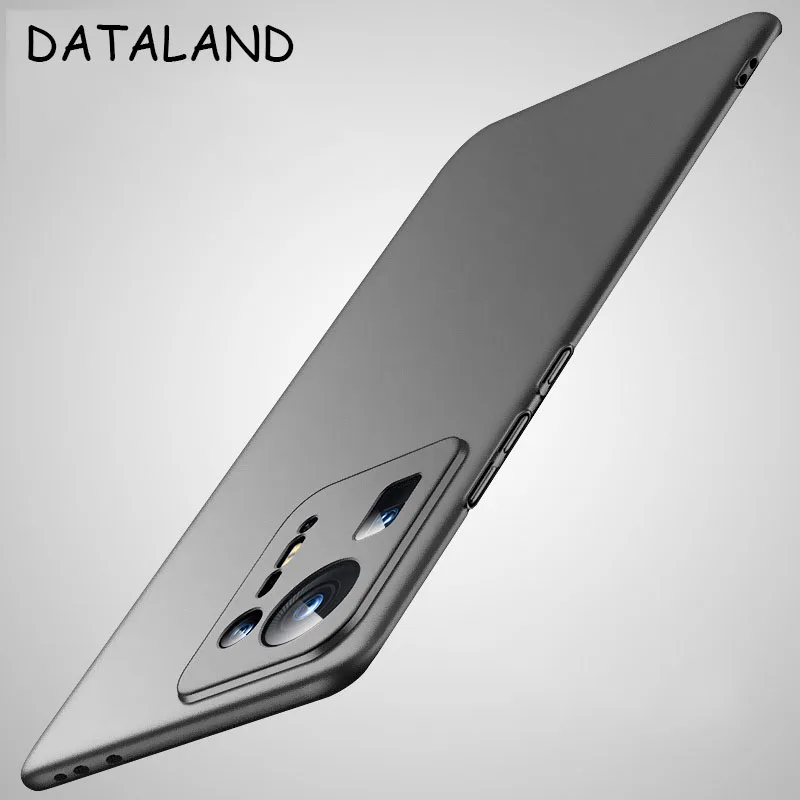 Чехол для Xiaomi Mi Mix 4 ультратонкая матовая жесткая задняя крышка из поликарбоната 3