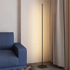 120 см Светодиодная напольная угловая лампа RGB цветсветильник с дистанционным управлением спальня гостиная атмосферный Декор освесветильник стоящая лампа