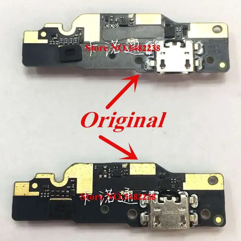 Оригинальный USB разъем для зарядной платы Xiaomi Redmi Note 6 Note6 Pro NT6pro порт зарядки док