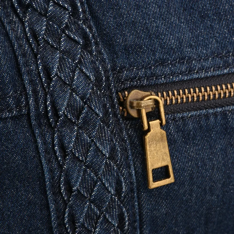 

Angel Kiss New Arrival Vintage Washed Denim Women Shoulder Bag with Adjustable Long Shoulder Strap