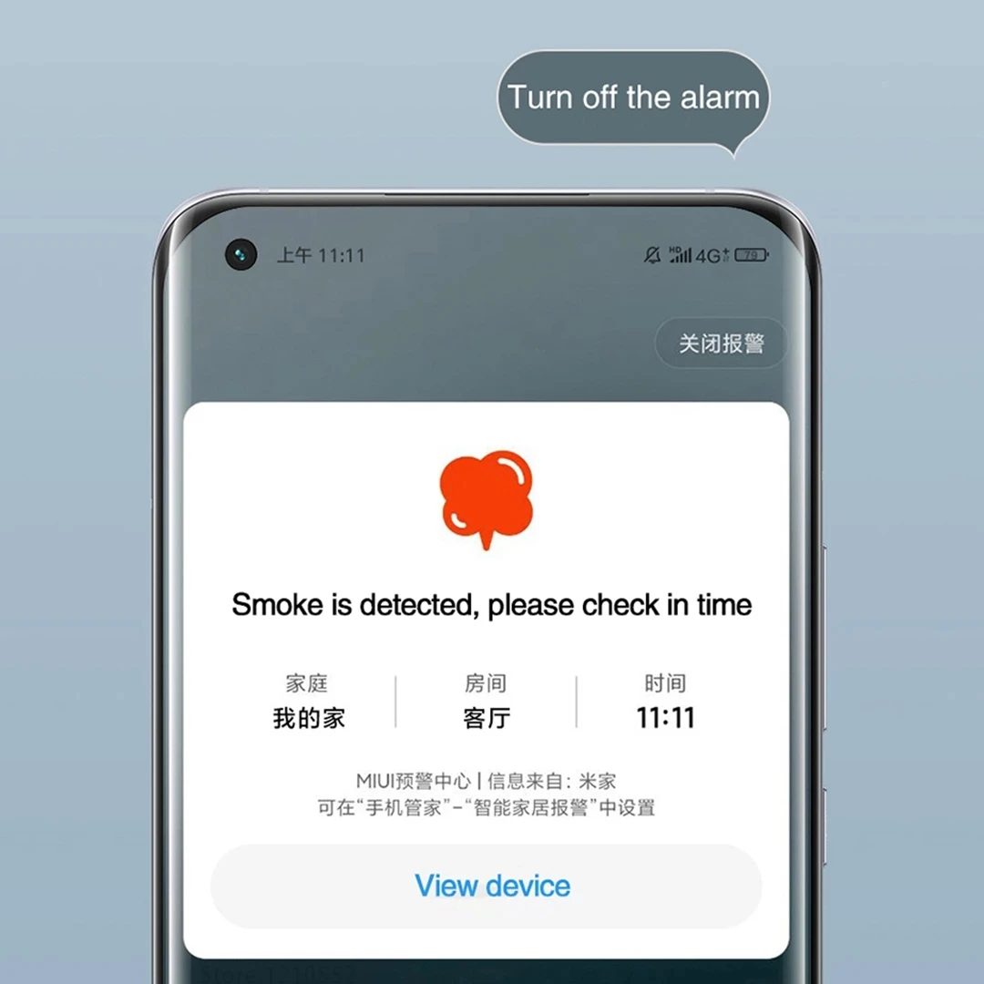 Новинка 100% детектор пожарной сигнализации Xiaomi Mijia Honeywell дистанционное управление