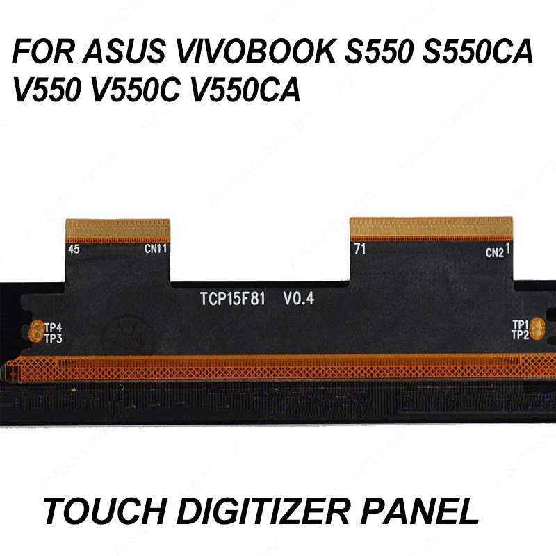 Сменный сенсорный экран 15 6 дюйма для ноутбука Asus Vivobook S550 S550CA V550 V550C V550CA дигитайзер