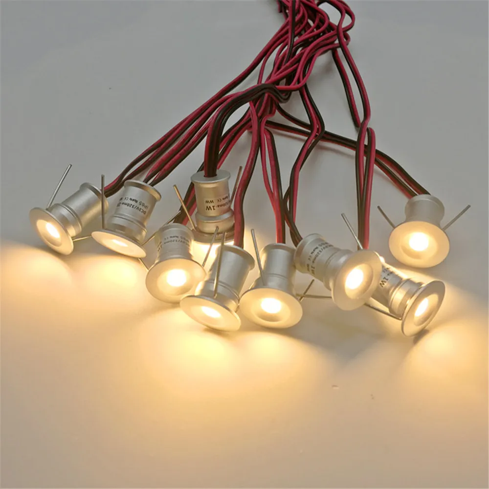 Точечный миниатюрный светильник IP65 Светодиодные лампы 12 В с драйвером IP67