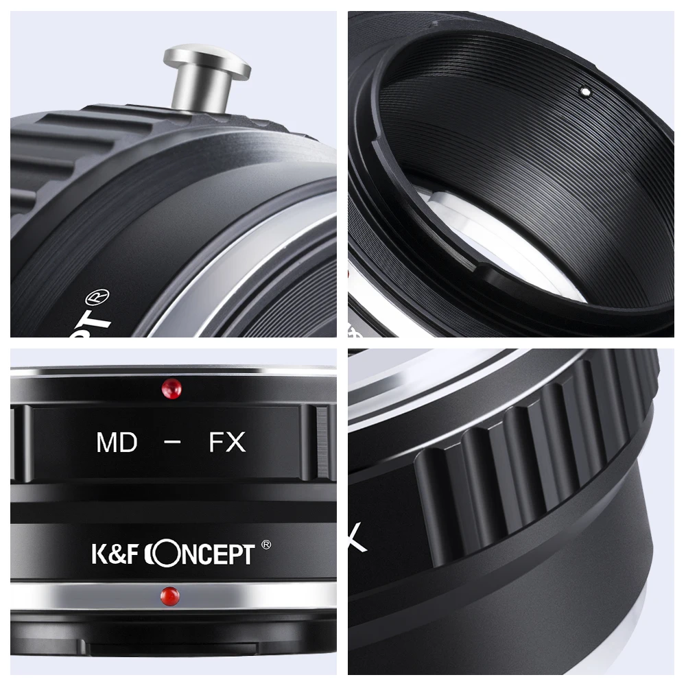 Адаптер для объектива K & F CONCEPT кольцо адаптер камеры Minolta MD крепление Fujifilm Fuji X Pro 1
