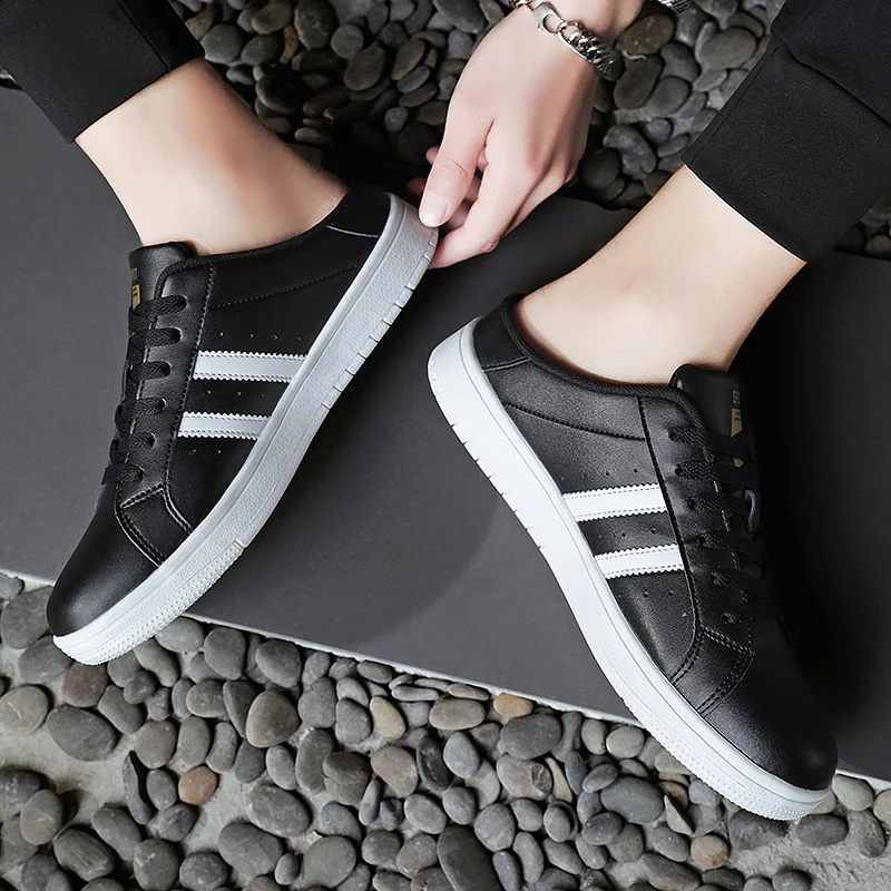 

Summer Half slippers for Man Superstar Brand Men Walking Shoes Fashion Adult Casual Shoe Half Drag Male Pu Leather Shoes