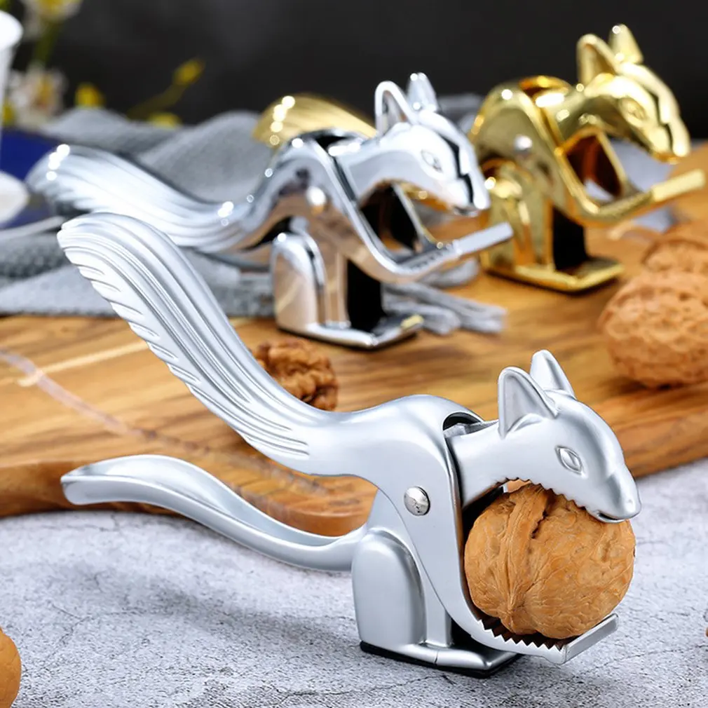 

Long Squirrel-shaped Nutcracker Walnut Cracker Pliers Nut Clips For Pecans Hazelnut Almonds Walnuts Brazil Nuts Tools