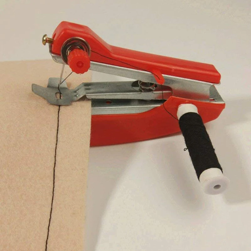 Ручное управление портативная мини швейная машина креативные простые швейные